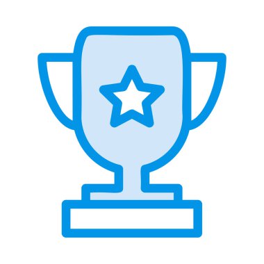 kazanan Kupası. Kavram kupa. Vektör çizim 