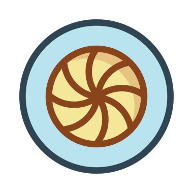 rulet simgesi vektör illüstrasyonu 