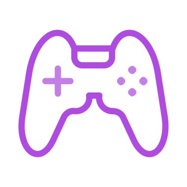 Video oyun konsolu kutsal kişilerin resmi, vektör çizim 