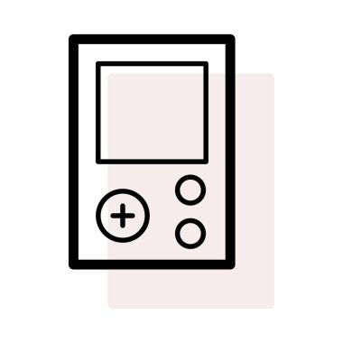 Uzaktan kumanda simge vektör çizim 