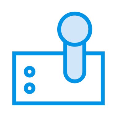 joystick simgesi vektör illüstrasyonu 