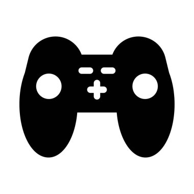 Video oyun konsolu kutsal kişilerin resmi, vektör çizim 