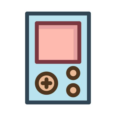 Uzaktan kumanda simge vektör çizim 