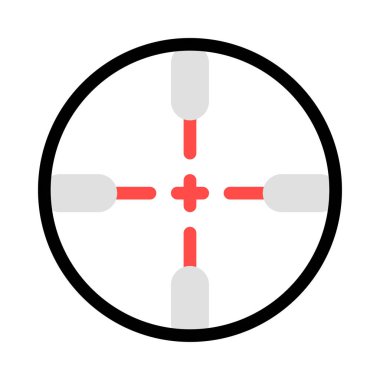 hedef simge vektör illüstrasyonu 