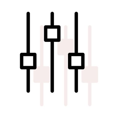 Ses regülatör simge vektör çizim 