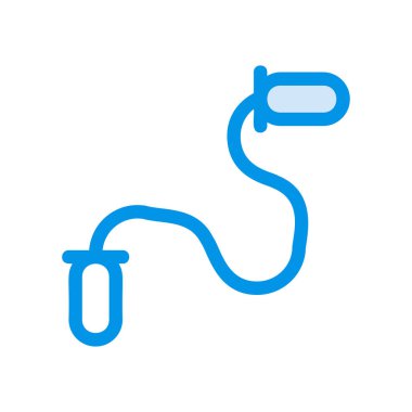 atlama ipi web simgesi, illüstrasyon vektör 