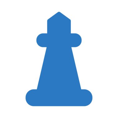 Satranç ikonu vektör illüstrasyonu 