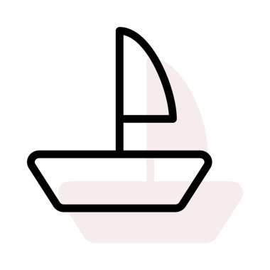 tekne vektör çizim. Spor