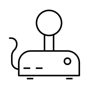 joystick simgesi vektör illüstrasyonu 