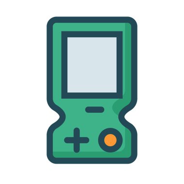 oyun pod simge vektör çizim 