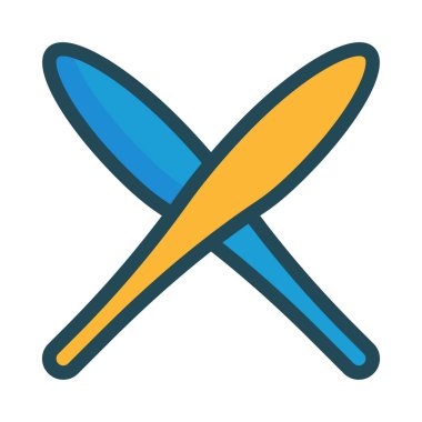 beysbol yarasa simgesi vektör illüstrasyonu 