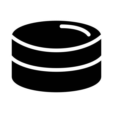 buz hokeyi puck simgesi 