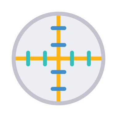 hedef simge vektör illüstrasyonu 