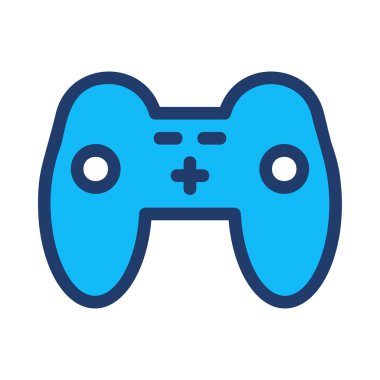 Video oyunu simgesi, vektör illüstrasyonu 