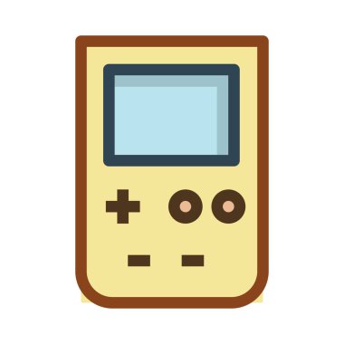 joystick simgesi vektör illüstrasyonu 