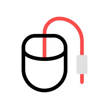 bilgisayar fare simgesi vektör illüstrasyonu 