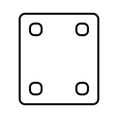 zar simgesi vektör illüstrasyonu 