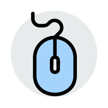 bilgisayar fare simgesi vektör illüstrasyonu 