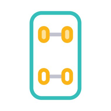 oyun çizgi simge vektör çizim 