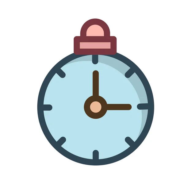 Chronometer Icoon Vector Illustratie — Stockvector