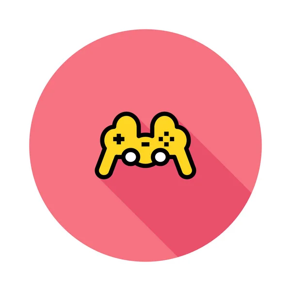 Icono Videojuego Ilustración Vectorial — Vector de stock