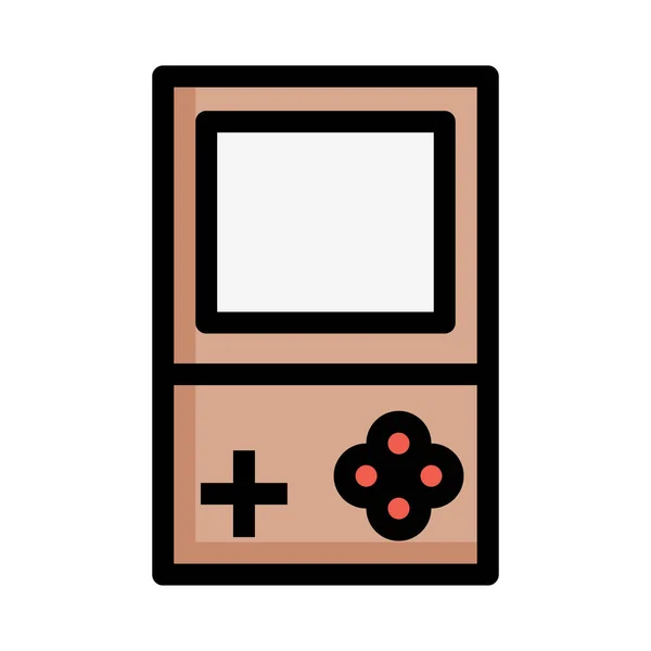 Ícone Lat Tetris Isolado Fundo Branco Vetor Ilustração —  Vetores de Stock