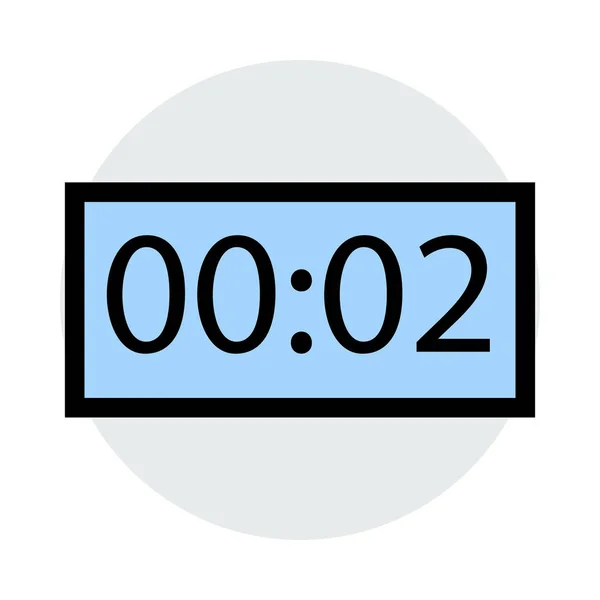 Timer Symbol Vektor Illustration — Stockvektor