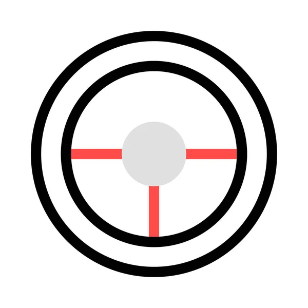 Circle Icon Vector Illustration — Stock Vector