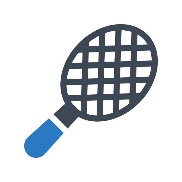 Tennisschläger Vektor Illustration — Stockvektor