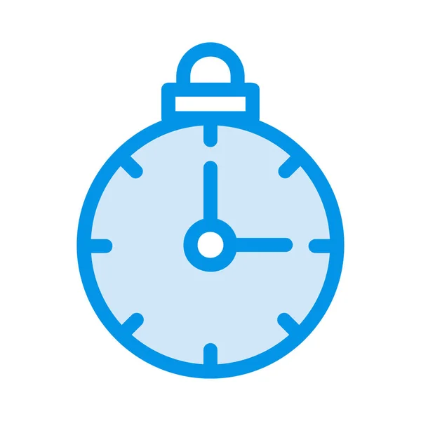 Chronometer Icoon Vector Illustratie — Stockvector