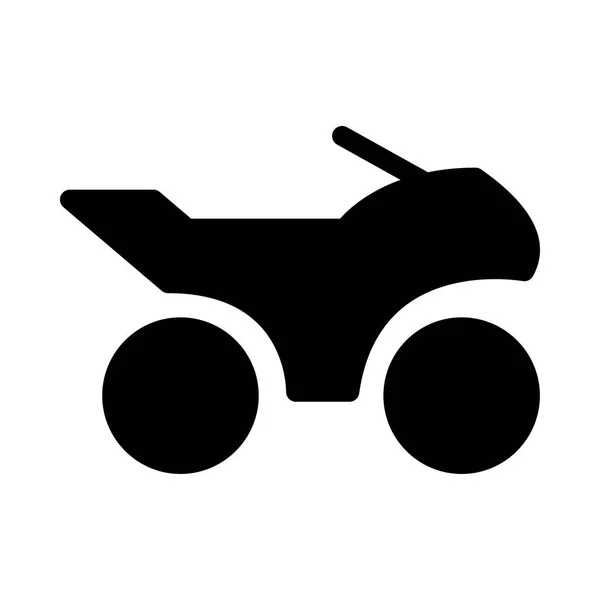 Мотоцикл Значок Векторні Ілюстрації — стоковий вектор