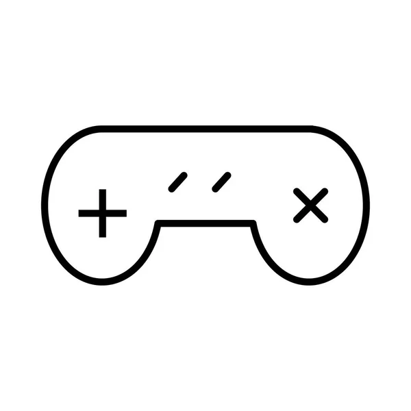 Ícone Console Videogame Ilustração Vetorial — Vetor de Stock