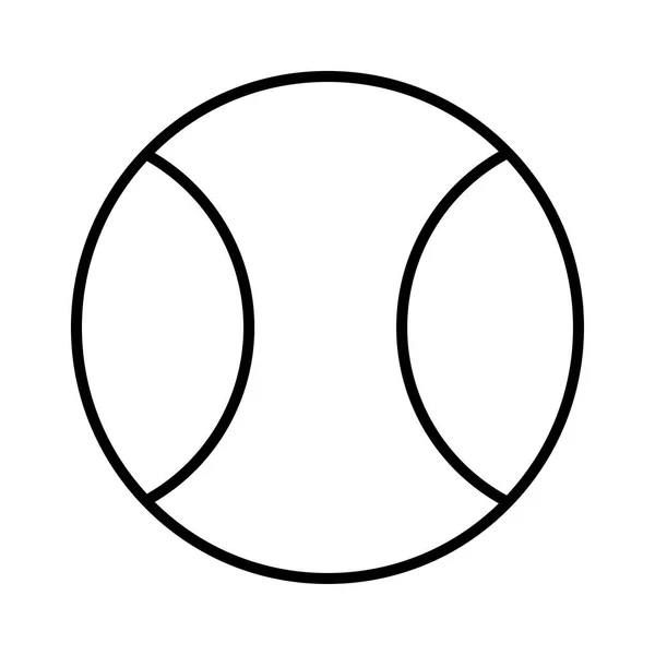 Кулькова Іконка Векторна Ілюстрація Спорт — стоковий вектор