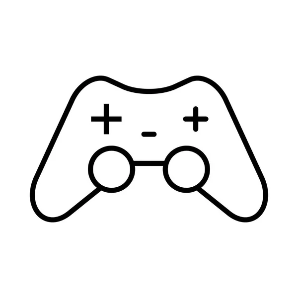 Video Game Console Icon Vector Illustration — Stock Vector