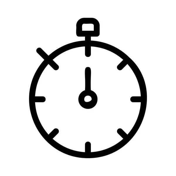 Ikona Chronometru Vektorová Ilustrace — Stockový vektor
