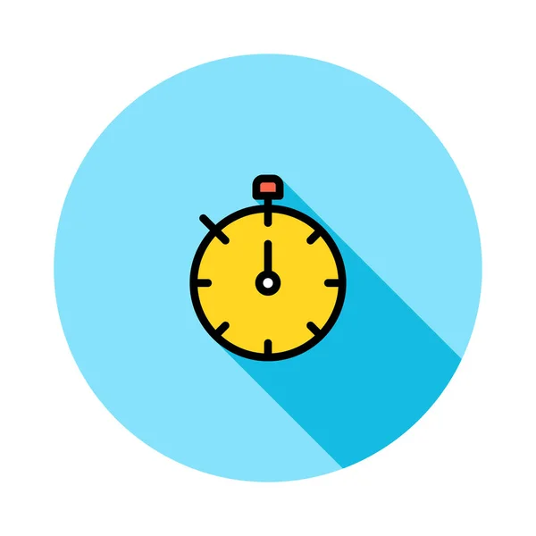 Chronometer Icoon Vector Illustratie — Stockvector