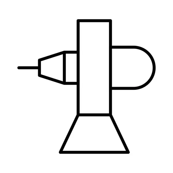 钻头图标矢量说明 — 图库矢量图片