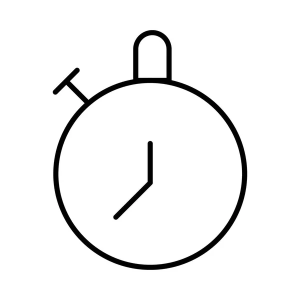 Kronometer Ikon Vektor Illustration — Stock vektor