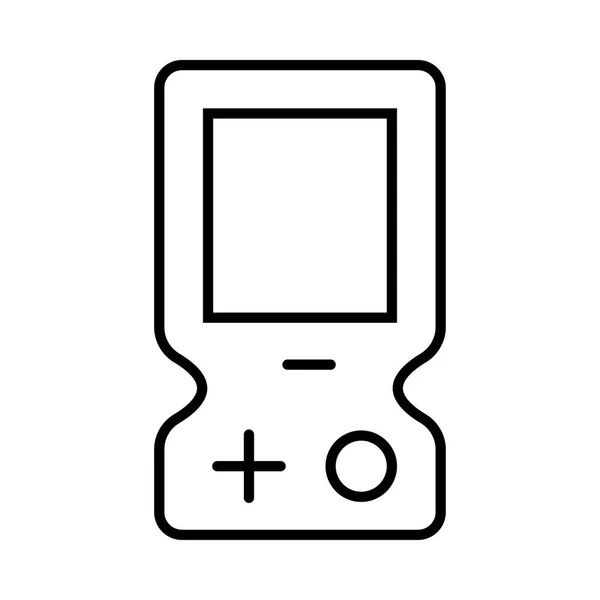 Juego Pod Icono Vector Ilustración — Vector de stock