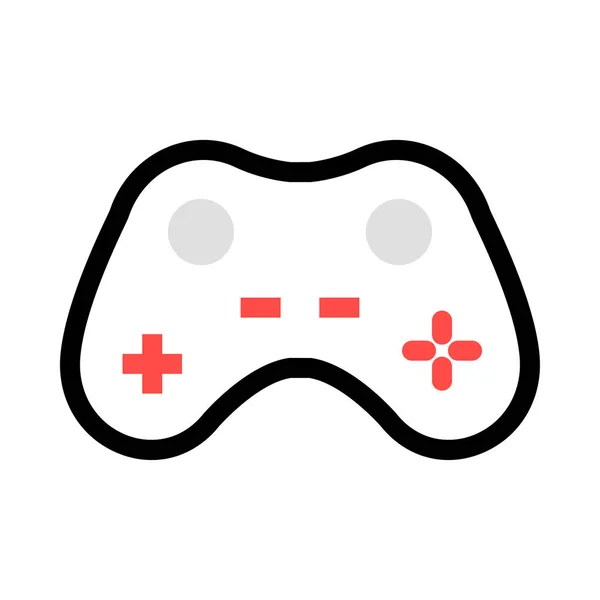 Video Game Icoon Vector Illustratie — Stockvector