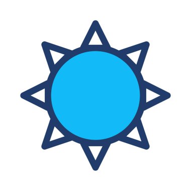 güneş hava Parlatıcı vektör çizim 