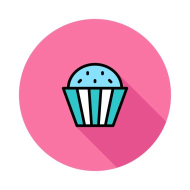 Tatil web renk vektör simgesi