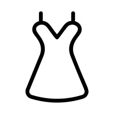 elbise simgesi vektör illüstrasyonu 