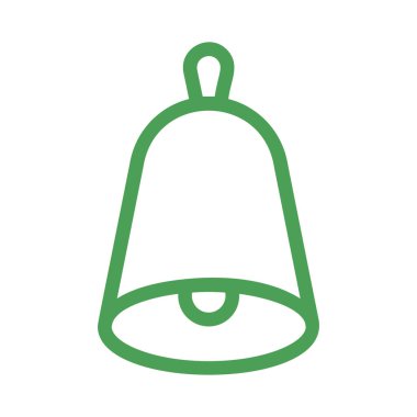 Çan simgesi vektör illüstrasyonu 