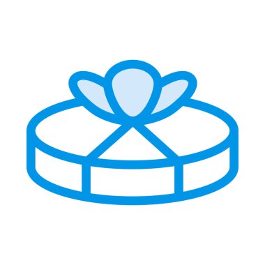 hediye simgesi vektör illüstrasyonu 