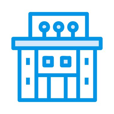 Tatil web renk vektör simgesi