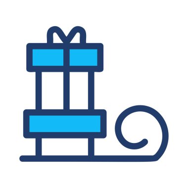 Tatil web renk vektör simgesi