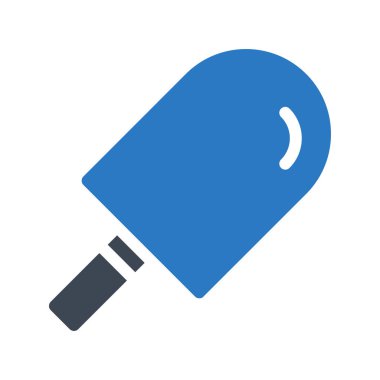 dondurma ikonu vektör illüstrasyonu