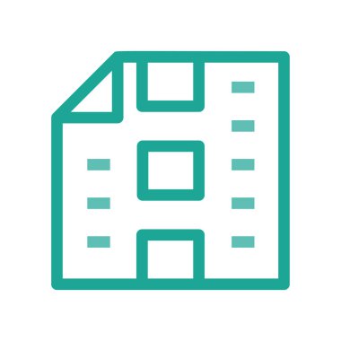 film simgesi vektör illüstrasyonu 