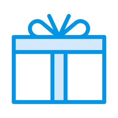 hediye simgesi vektör illüstrasyonu 